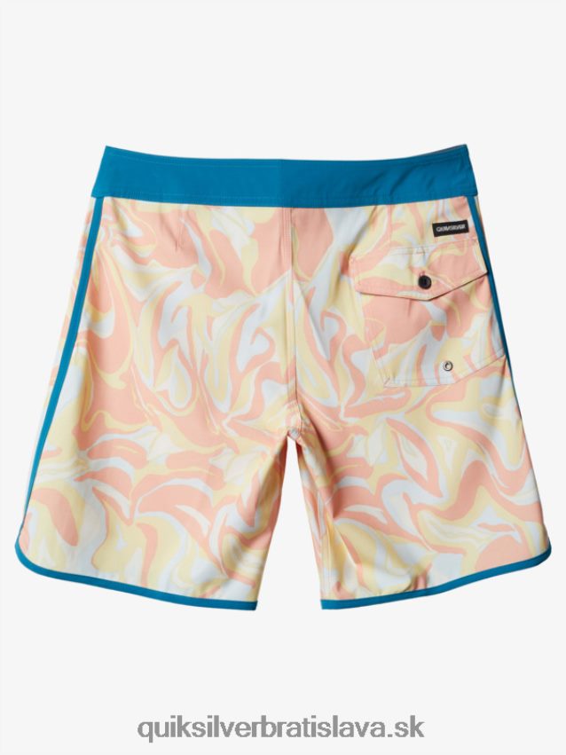 surfsilk scallop 19 boardshorts Quiksilver muži B80HXR1499 broskyňová ružová