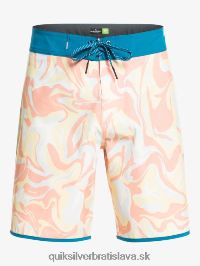 surfsilk scallop 19 boardshorts Quiksilver muži B80HXR1499 broskyňová ružová