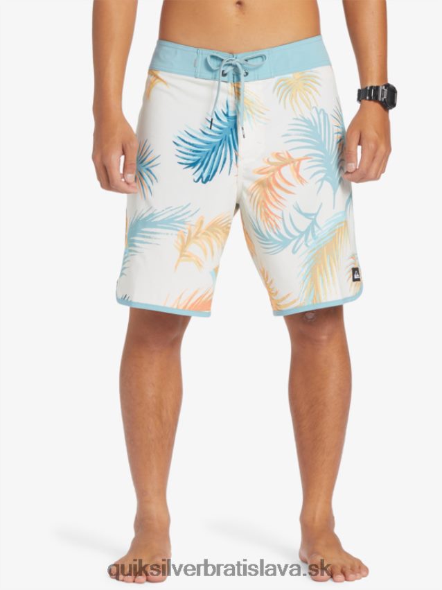 surfsilk scallop 19 boardshorts Quiksilver muži B80HXR215 breza
