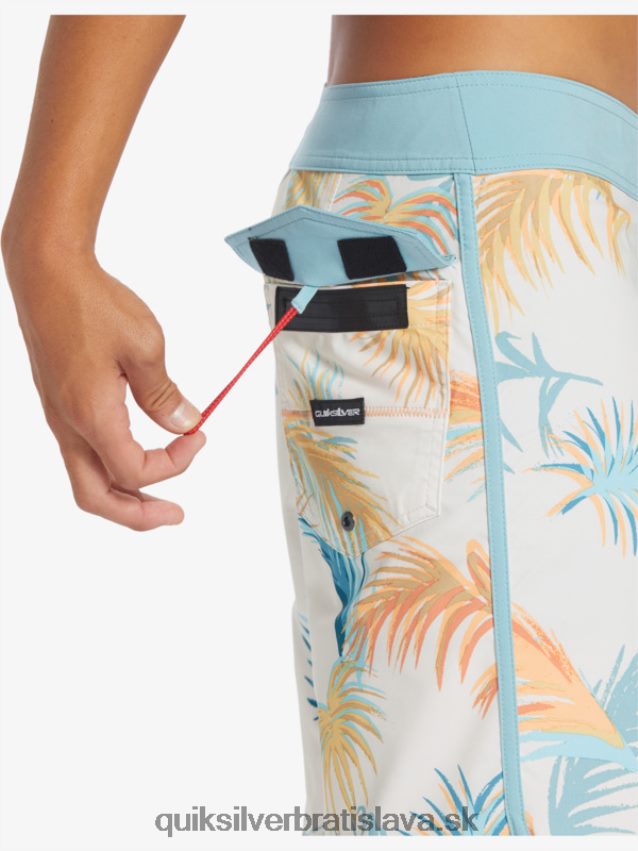 surfsilk scallop 19 boardshorts Quiksilver muži B80HXR215 breza
