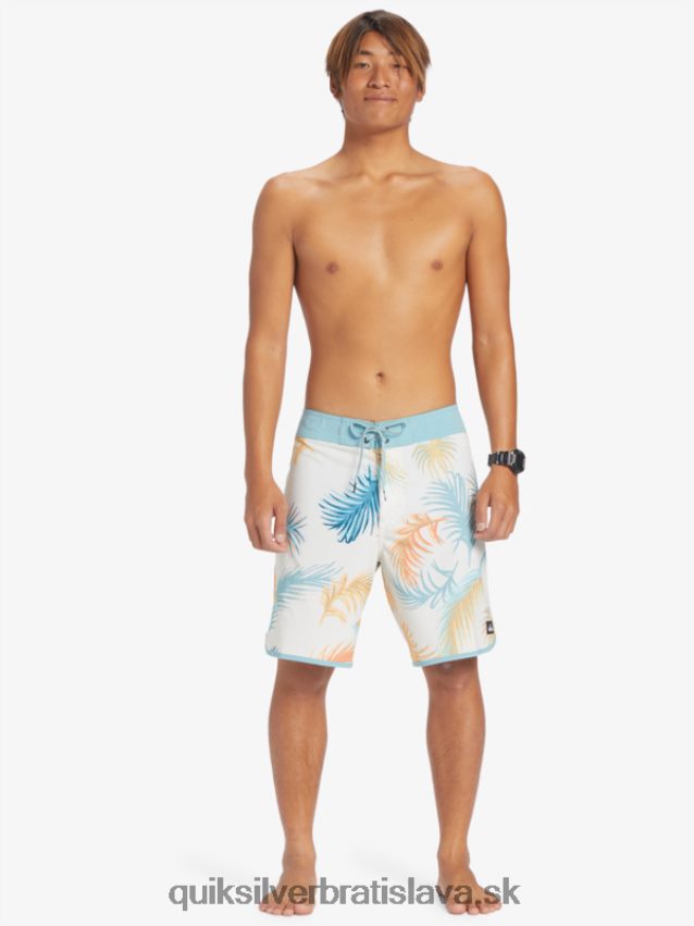 surfsilk scallop 19 boardshorts Quiksilver muži B80HXR215 breza