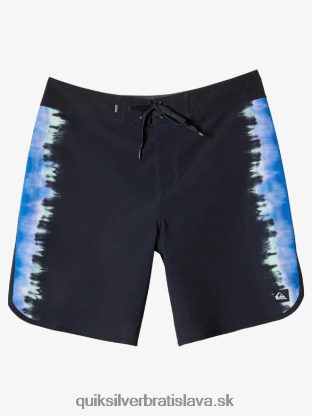 surfsilk scallop 19 boardshorts Quiksilver muži B80HXR216 čierna