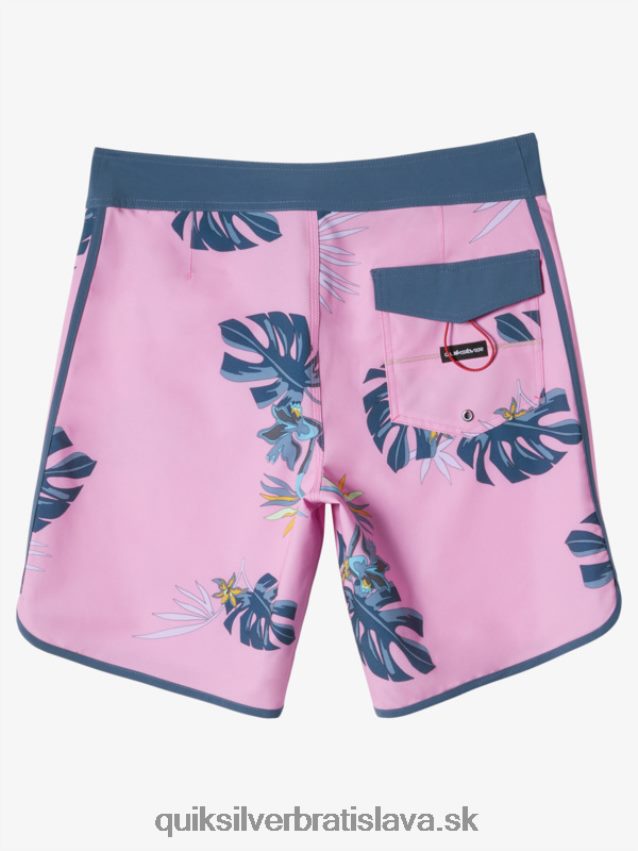 surfsilk scallop 19 boardshorts Quiksilver muži B80HXR217 mesačná svetlofialová