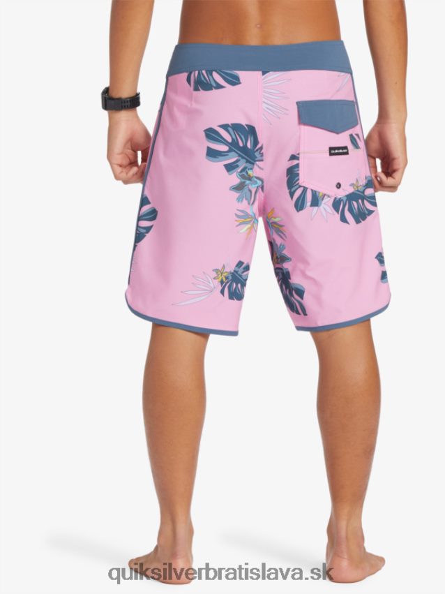 surfsilk scallop 19 boardshorts Quiksilver muži B80HXR217 mesačná svetlofialová