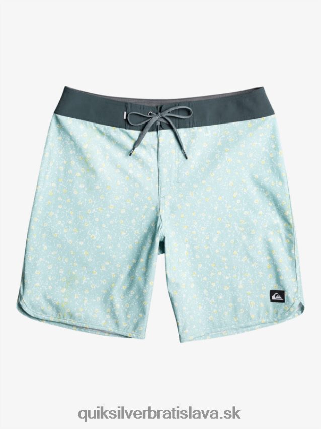 surfsilk scallop 19 boardshorts Quiksilver muži B80HXR220 modrá obloha