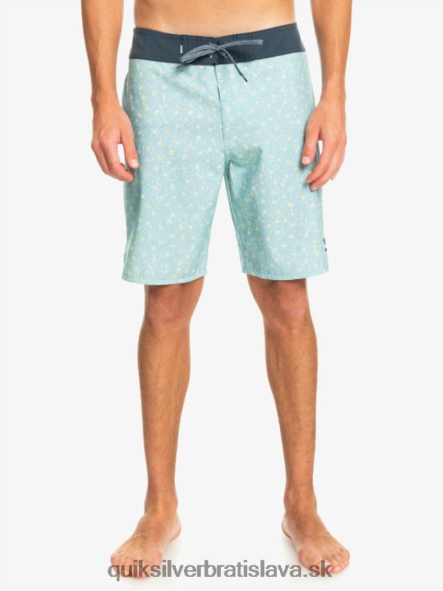 surfsilk scallop 19 boardshorts Quiksilver muži B80HXR220 modrá obloha
