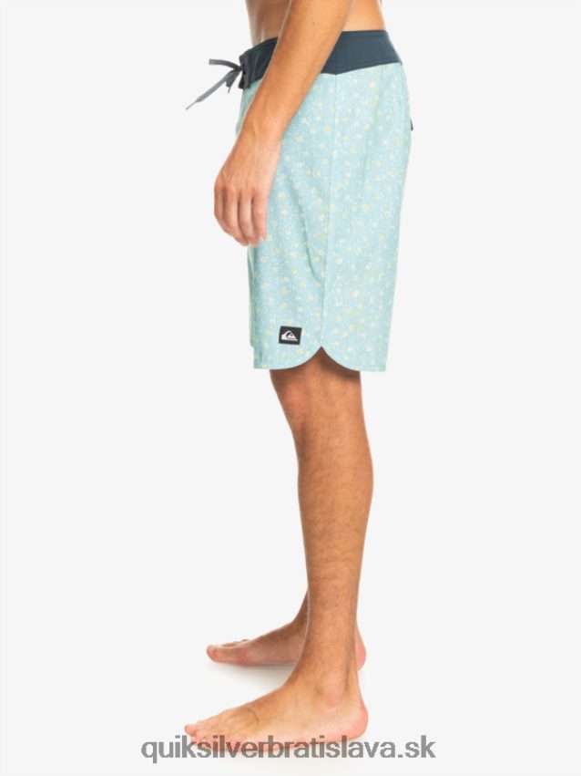 surfsilk scallop 19 boardshorts Quiksilver muži B80HXR220 modrá obloha