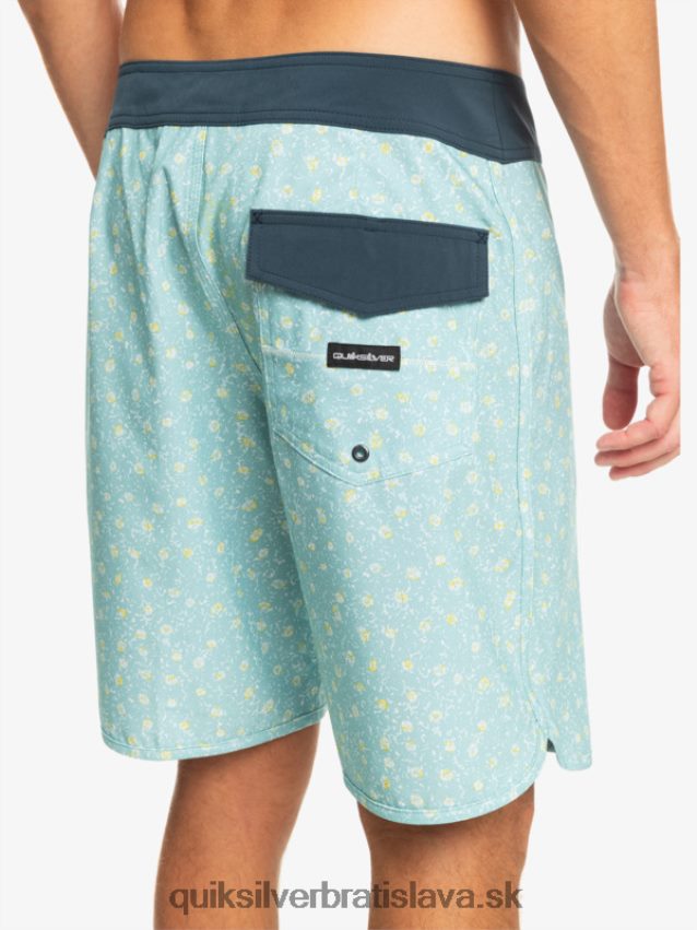 surfsilk scallop 19 boardshorts Quiksilver muži B80HXR220 modrá obloha