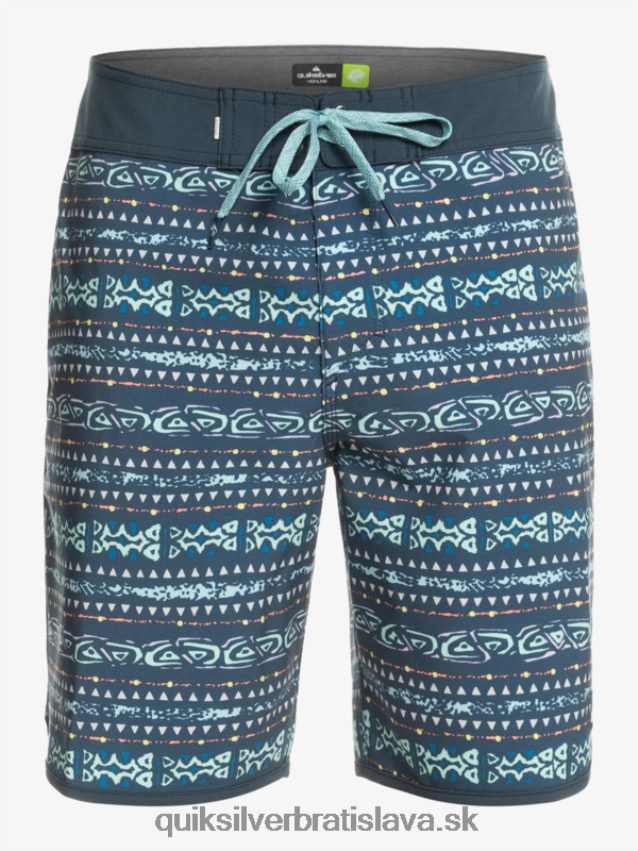 surfsilk scallop 19 boardshorts Quiksilver muži B80HXR221 polnočné námorníctvo