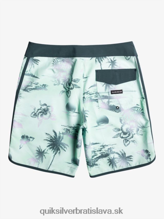 surfsilk scallop 19 boardshorts Quiksilver muži B80HXR222 plážové sklo