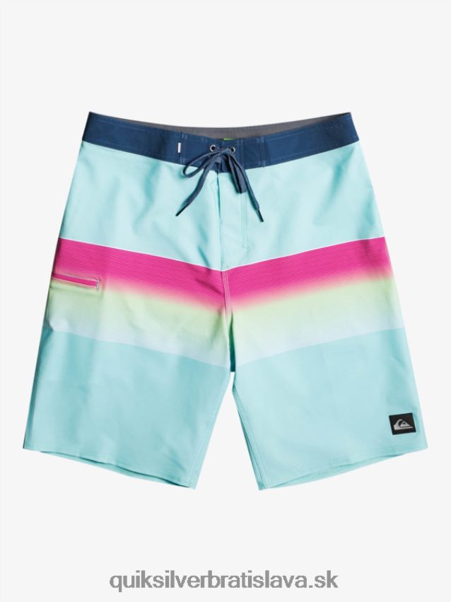 surfsilk slab 21 boardshorts Quiksilver muži B80HXR1410 anjelská modrá
