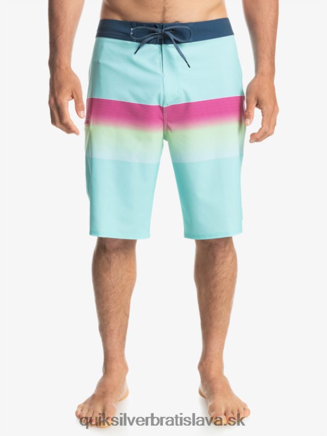 surfsilk slab 21 boardshorts Quiksilver muži B80HXR1410 anjelská modrá