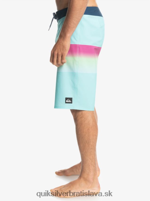 surfsilk slab 21 boardshorts Quiksilver muži B80HXR1410 anjelská modrá