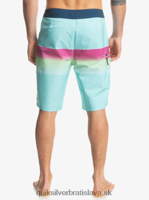 surfsilk slab 21 boardshorts Quiksilver muži B80HXR1410 anjelská modrá