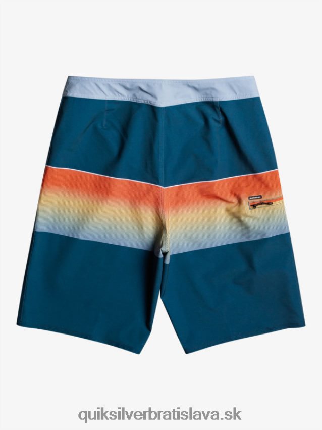 surfsilk slab 21 boardshorts Quiksilver muži B80HXR1411 majolika modrá