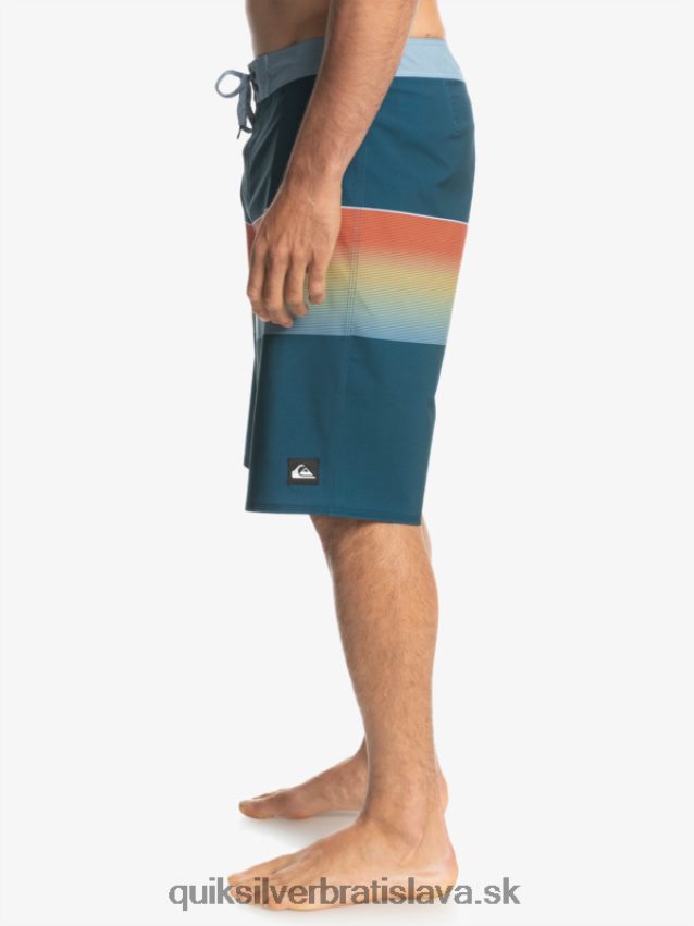 surfsilk slab 21 boardshorts Quiksilver muži B80HXR1411 majolika modrá