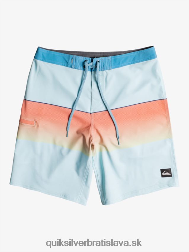 surfsilk slab 21 boardshorts Quiksilver muži B80HXR1412 ľadové akva
