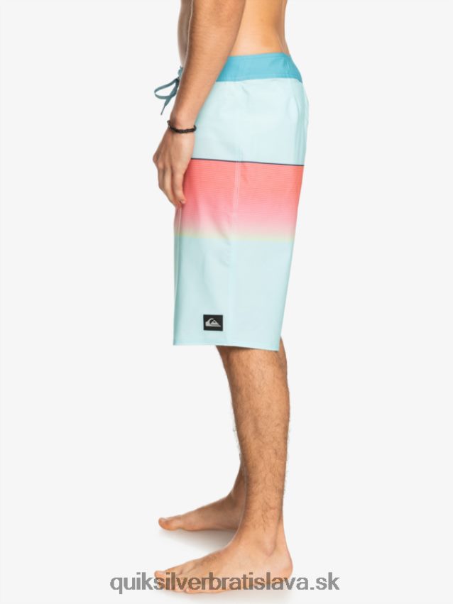 surfsilk slab 21 boardshorts Quiksilver muži B80HXR1412 ľadové akva