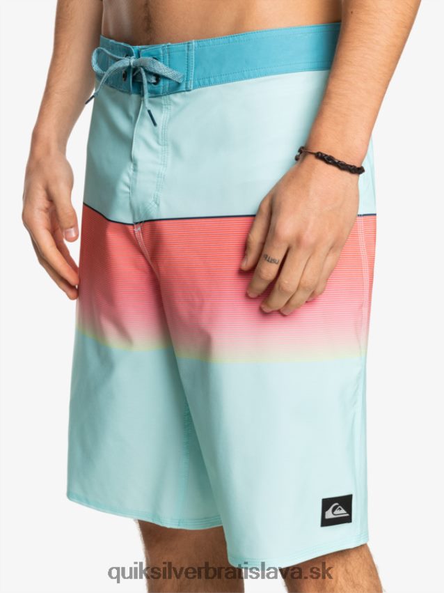 surfsilk slab 21 boardshorts Quiksilver muži B80HXR1412 ľadové akva