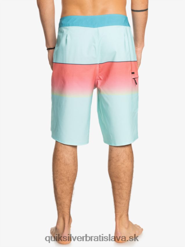 surfsilk slab 21 boardshorts Quiksilver muži B80HXR1412 ľadové akva