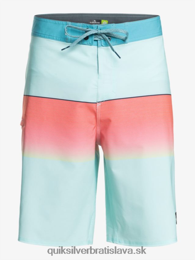 surfsilk slab 21 boardshorts Quiksilver muži B80HXR1412 ľadové akva