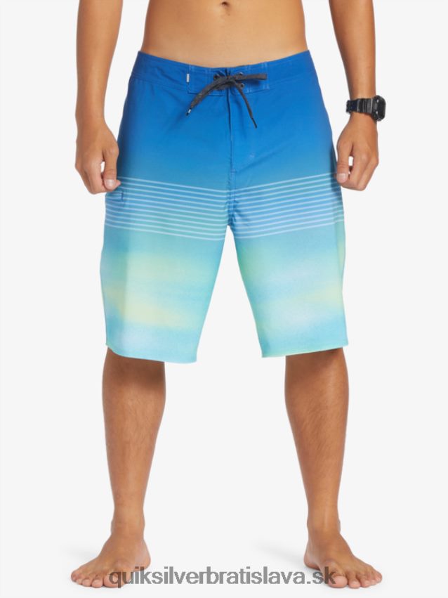 surfsilk slab 21 boardshorts Quiksilver muži B80HXR452 riečna modrá