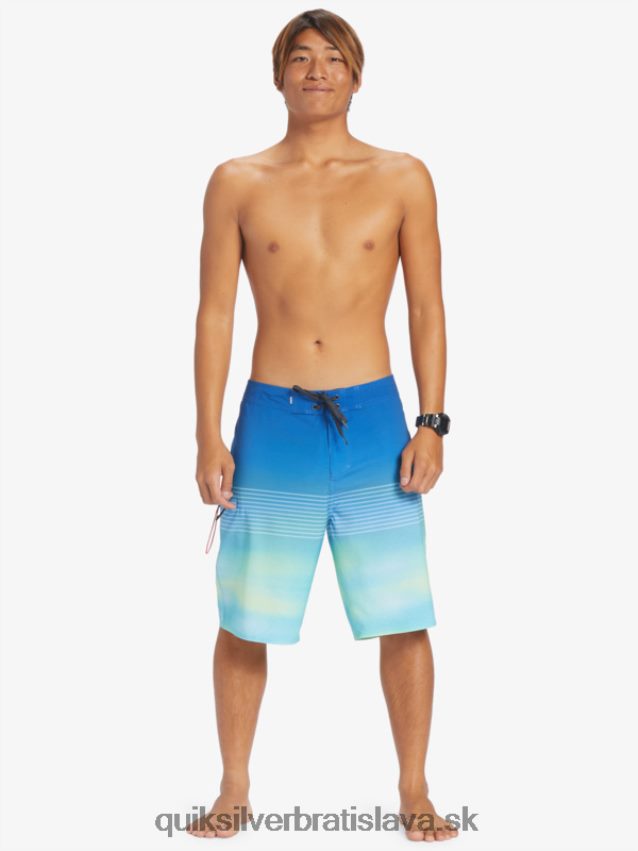 surfsilk slab 21 boardshorts Quiksilver muži B80HXR452 riečna modrá