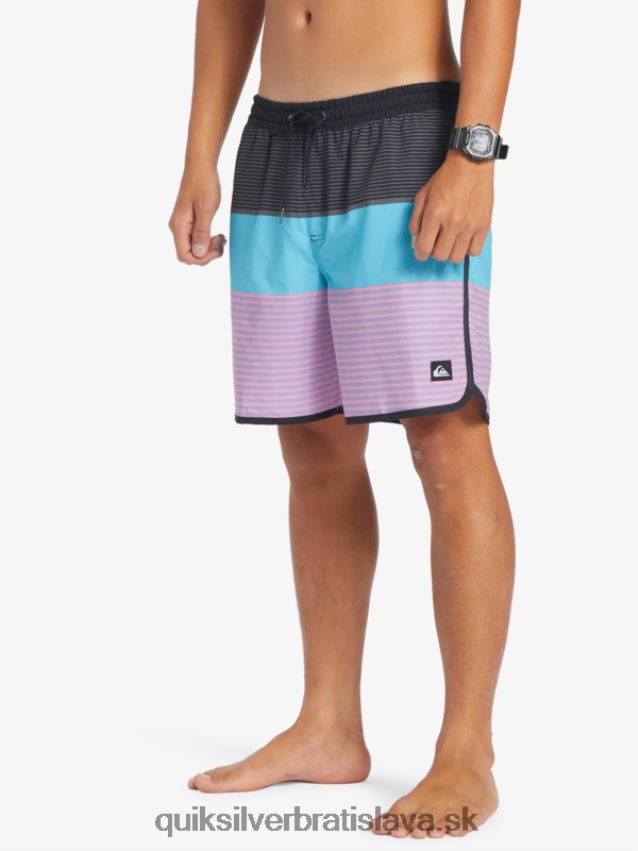 surfsilk tijuana 17 salv Quiksilver muži B80HXR510 čierna