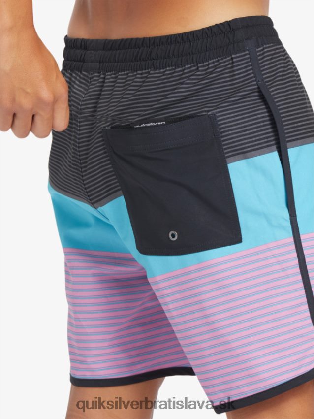 surfsilk tijuana 17 salv Quiksilver muži B80HXR510 čierna