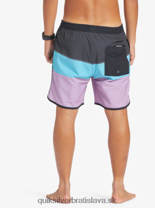 surfsilk tijuana 17 salv Quiksilver muži B80HXR510 čierna