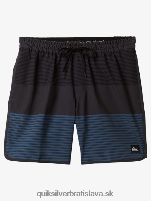 surfsilk tijuana 17 salv Quiksilver muži B80HXR512 čierna