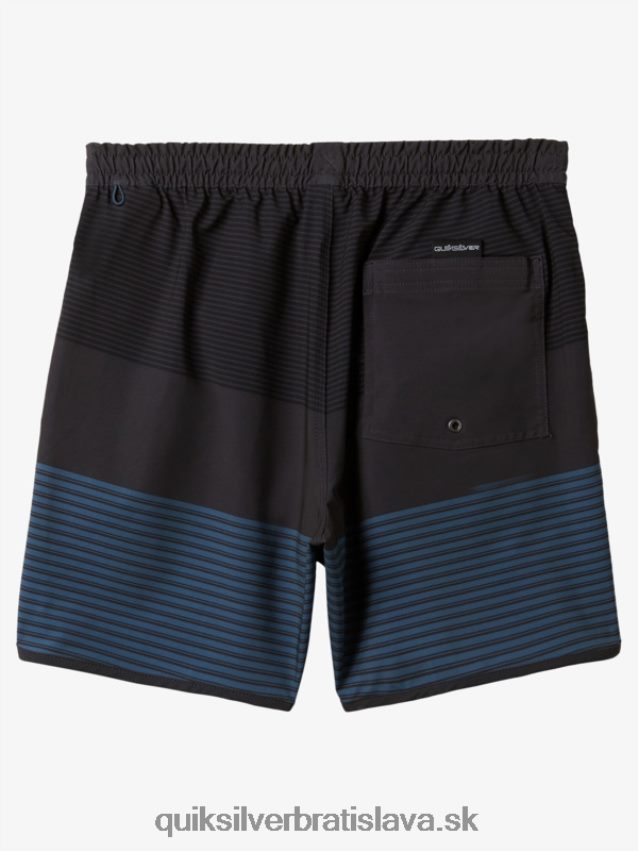 surfsilk tijuana 17 salv Quiksilver muži B80HXR512 čierna
