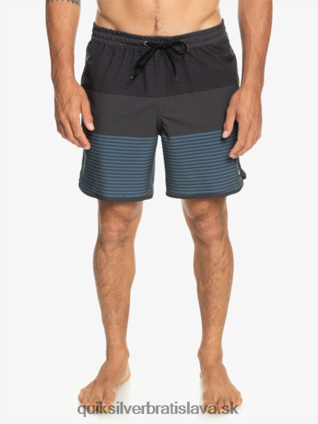surfsilk tijuana 17 salv Quiksilver muži B80HXR512 čierna