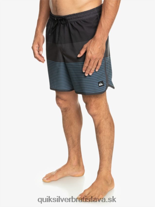 surfsilk tijuana 17 salv Quiksilver muži B80HXR512 čierna