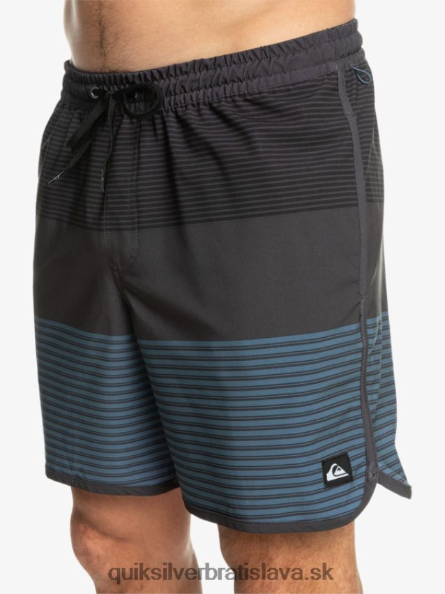 surfsilk tijuana 17 salv Quiksilver muži B80HXR512 čierna