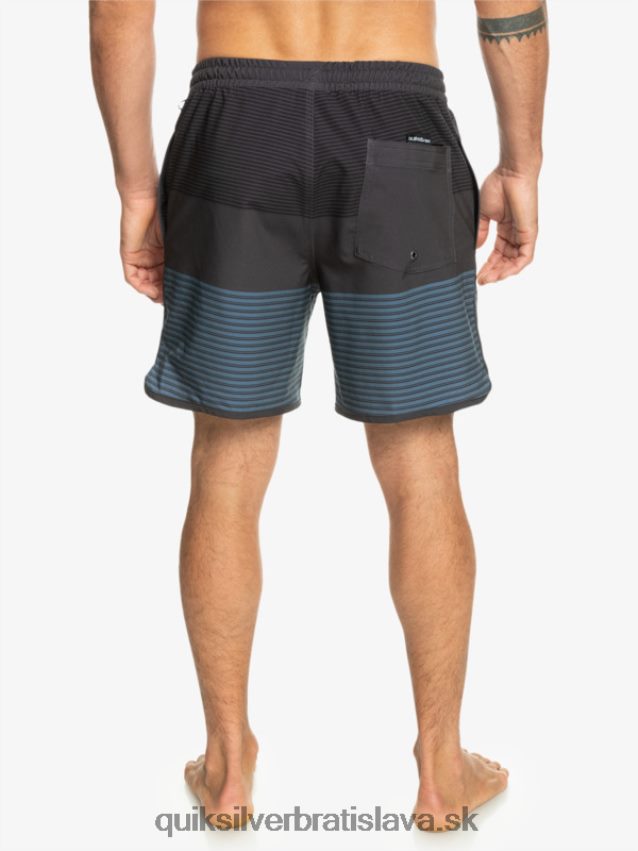 surfsilk tijuana 17 salv Quiksilver muži B80HXR512 čierna