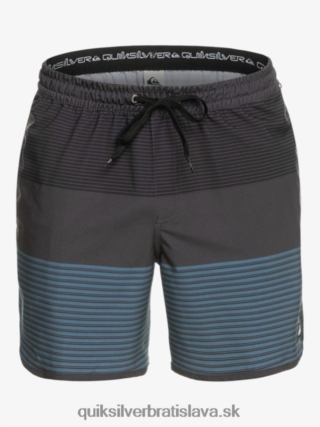 surfsilk tijuana 17 salv Quiksilver muži B80HXR512 čierna