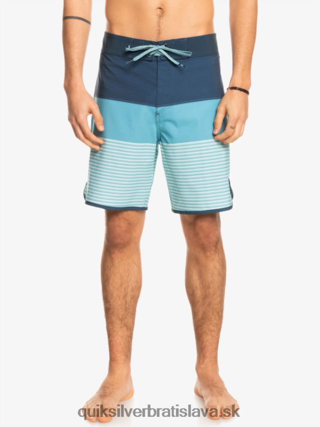 surfsilk tijuana 19 boardshorts Quiksilver muži B80HXR1398 insígnie modrá