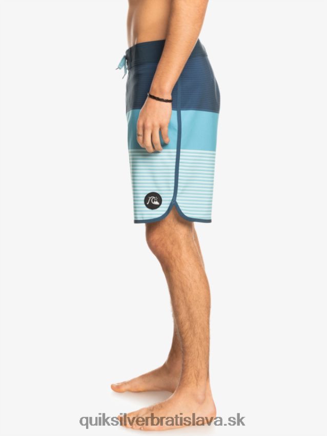 surfsilk tijuana 19 boardshorts Quiksilver muži B80HXR1398 insígnie modrá
