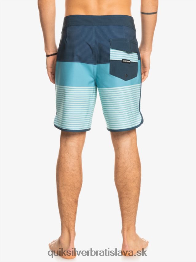 surfsilk tijuana 19 boardshorts Quiksilver muži B80HXR1398 insígnie modrá