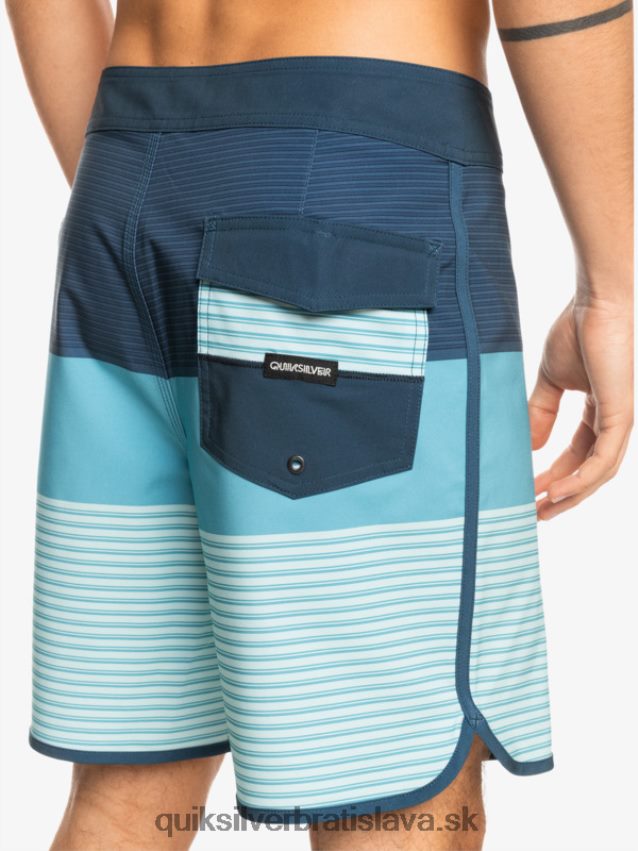 surfsilk tijuana 19 boardshorts Quiksilver muži B80HXR1398 insígnie modrá