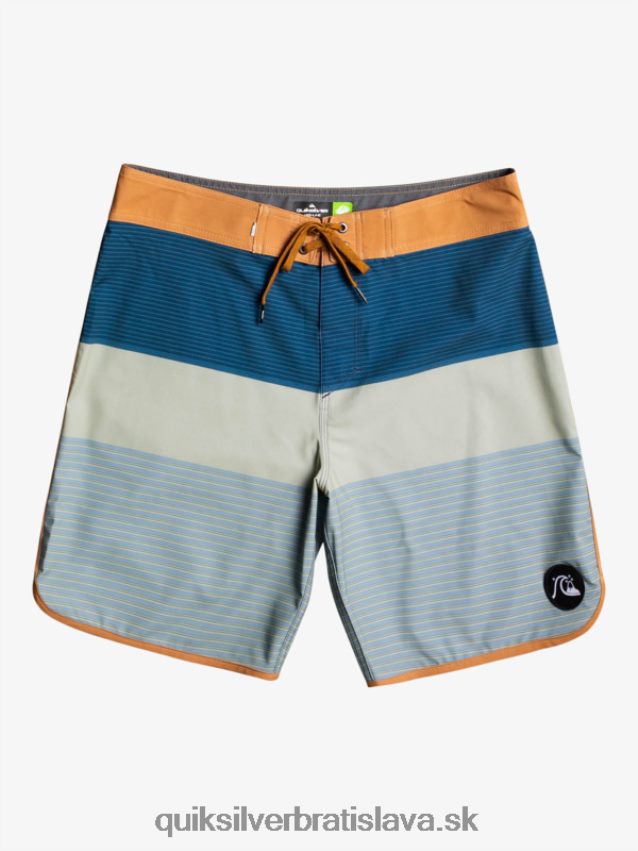 surfsilk tijuana 19 boardshorts Quiksilver muži B80HXR1400 hnedý cukor