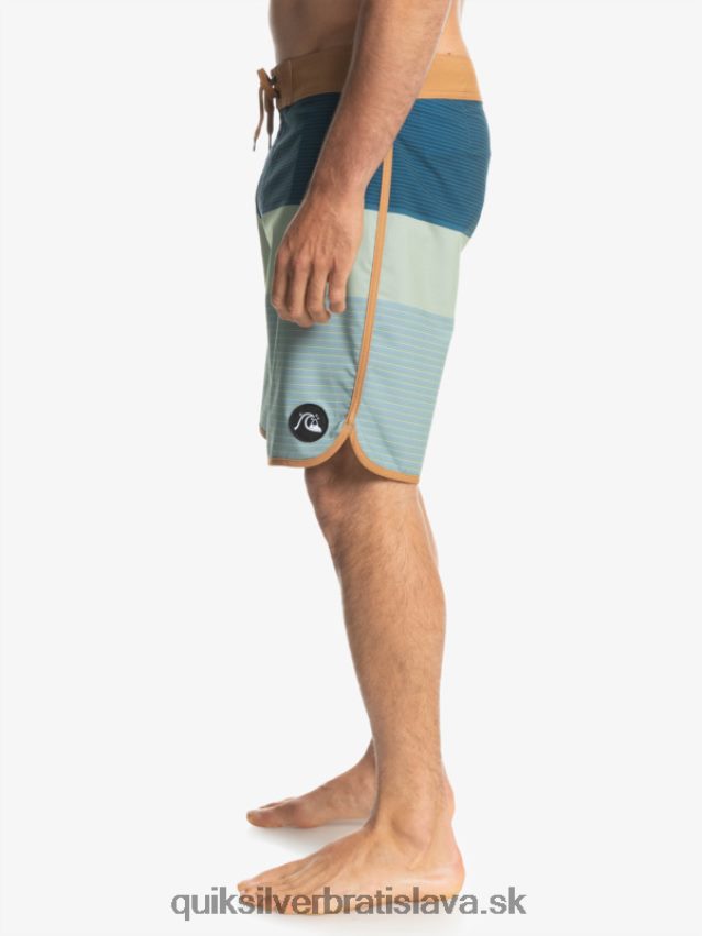 surfsilk tijuana 19 boardshorts Quiksilver muži B80HXR1400 hnedý cukor