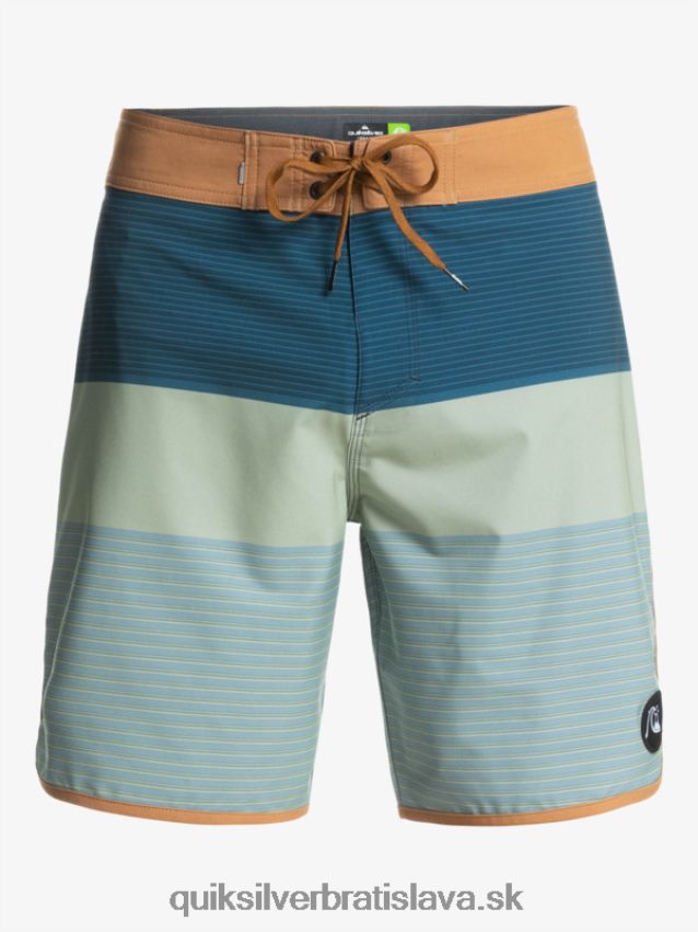 surfsilk tijuana 19 boardshorts Quiksilver muži B80HXR1400 hnedý cukor