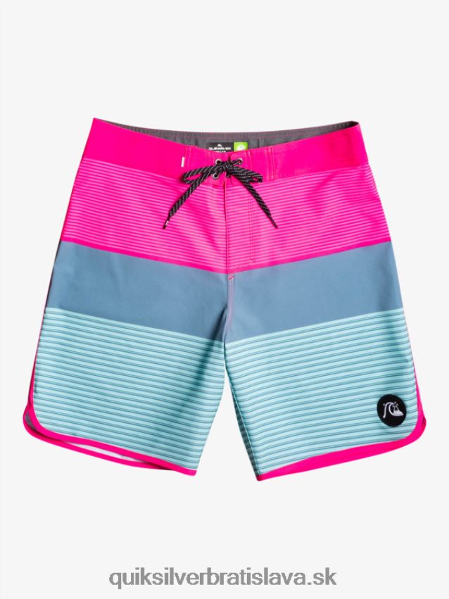 surfsilk tijuana 19 boardshorts Quiksilver muži B80HXR1401 ružová glo