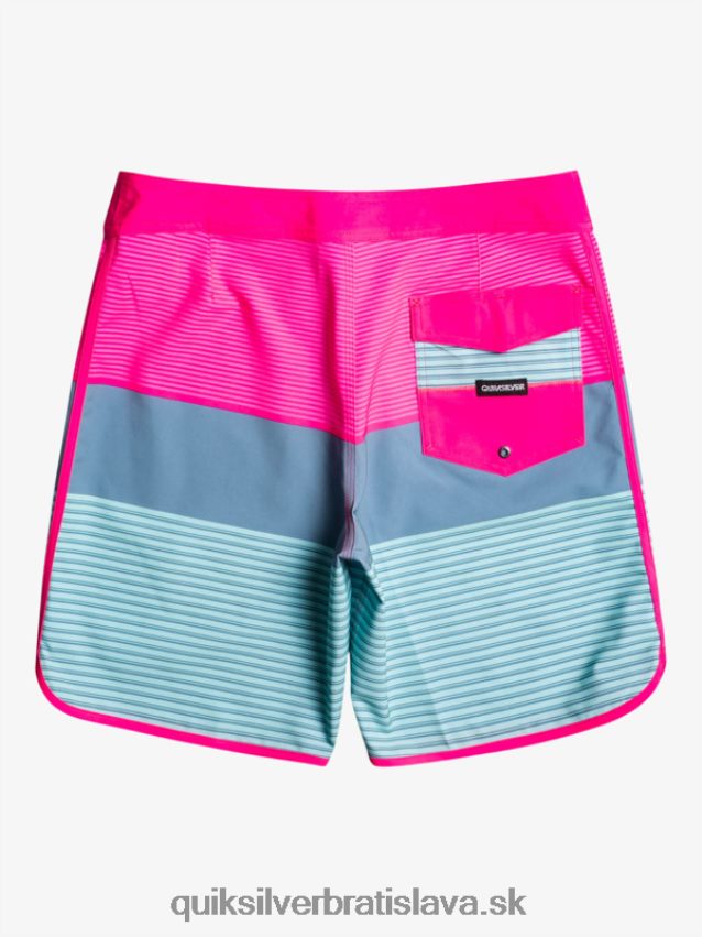 surfsilk tijuana 19 boardshorts Quiksilver muži B80HXR1401 ružová glo