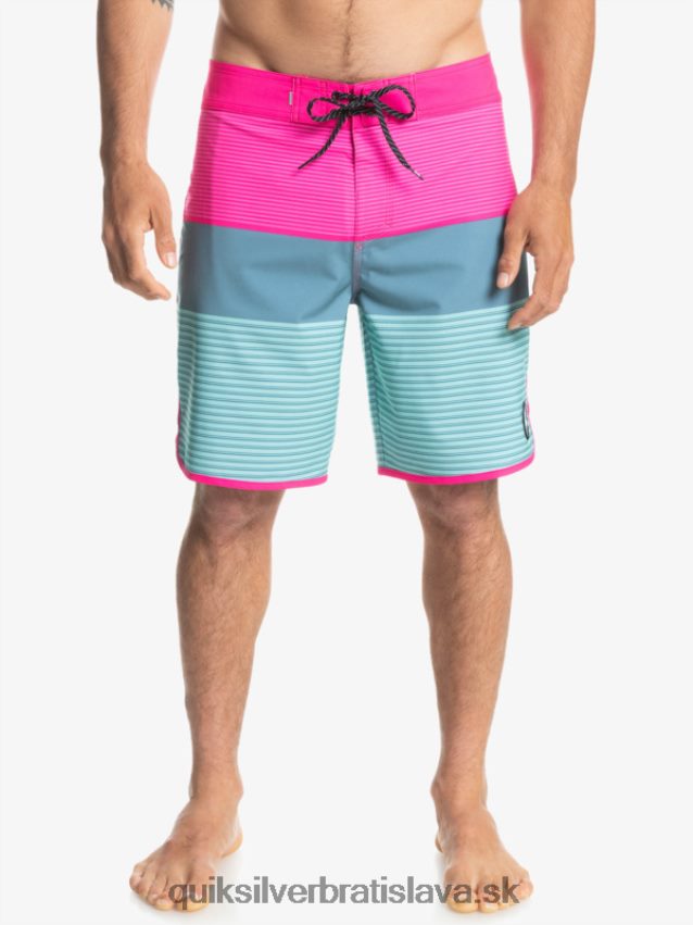 surfsilk tijuana 19 boardshorts Quiksilver muži B80HXR1401 ružová glo