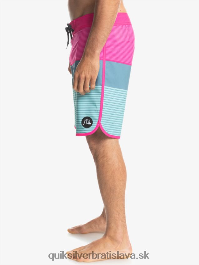 surfsilk tijuana 19 boardshorts Quiksilver muži B80HXR1401 ružová glo