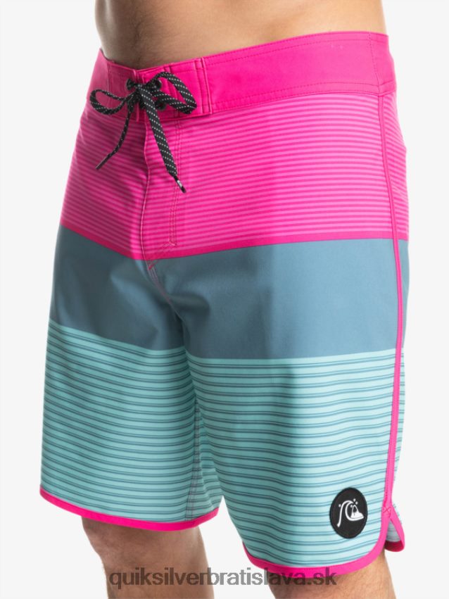 surfsilk tijuana 19 boardshorts Quiksilver muži B80HXR1401 ružová glo