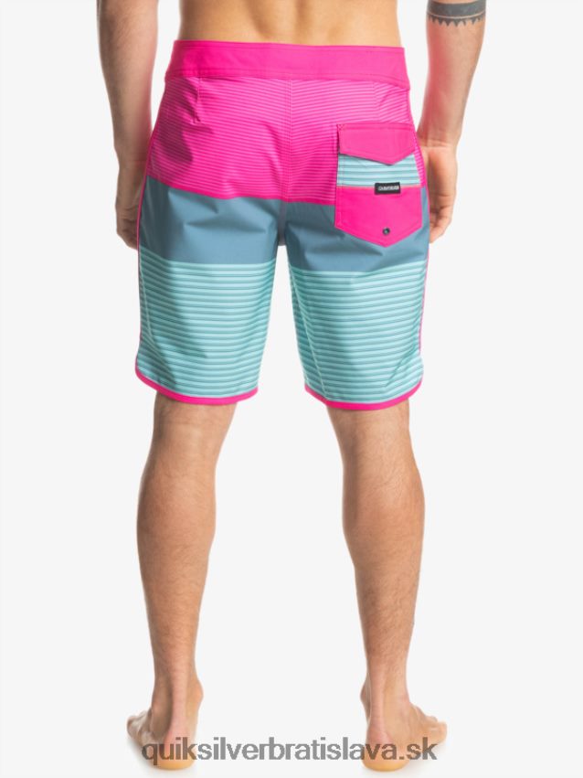 surfsilk tijuana 19 boardshorts Quiksilver muži B80HXR1401 ružová glo